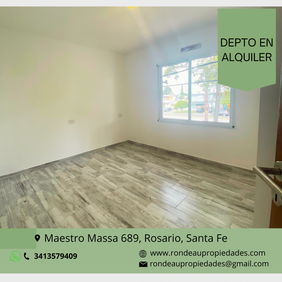 DEPARTAMENTO DE 2 DORMITORIOS CON COCHERA DOBLE
