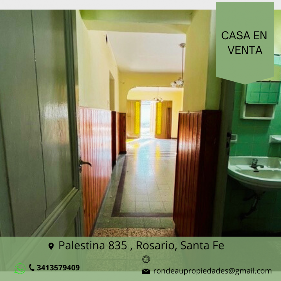 CASA DE DOS DORMITORIOS CON COCHERA EN VENTA