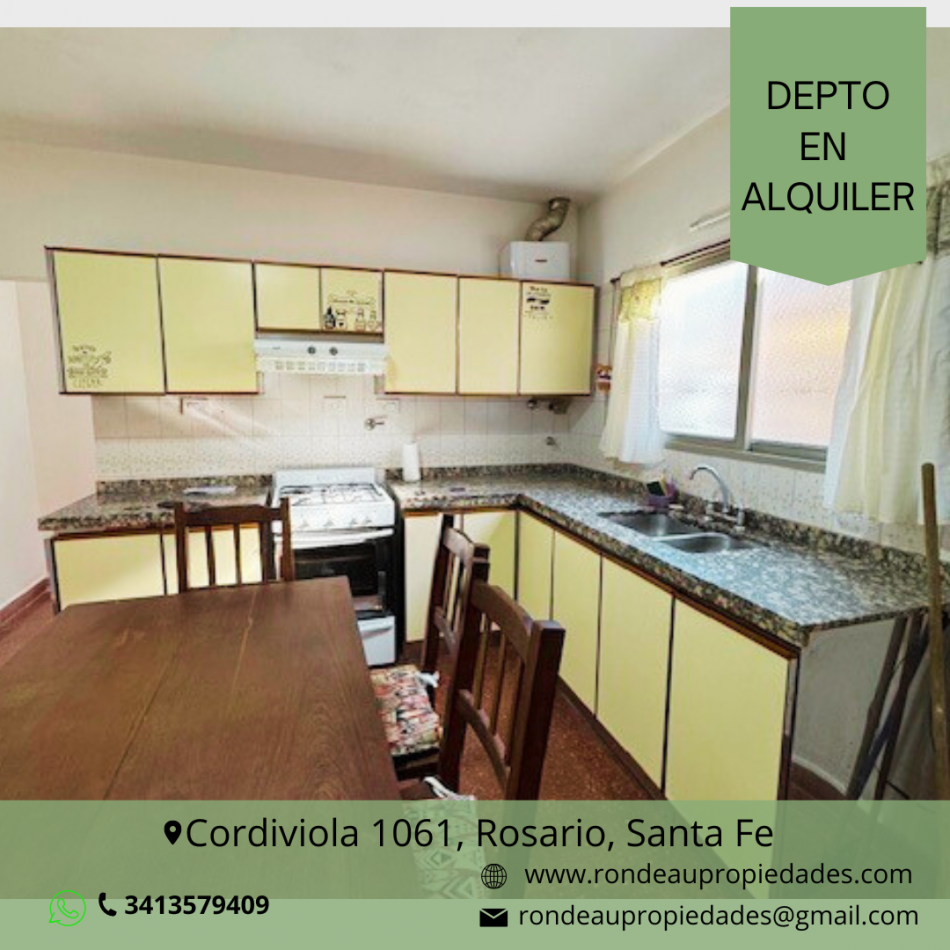 DEPARTAMENTO DE 1 DORMITORIO EN ALQUILER