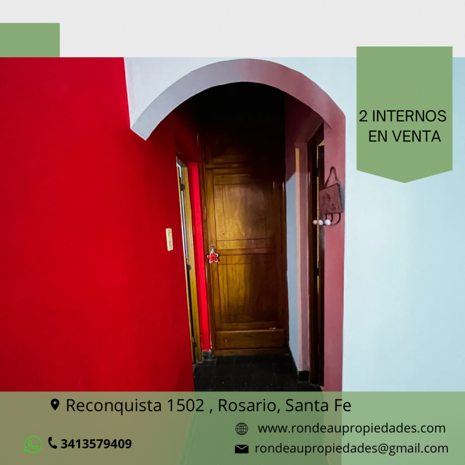 2 INTERNOS EN VENTA (se venden en conjunto)