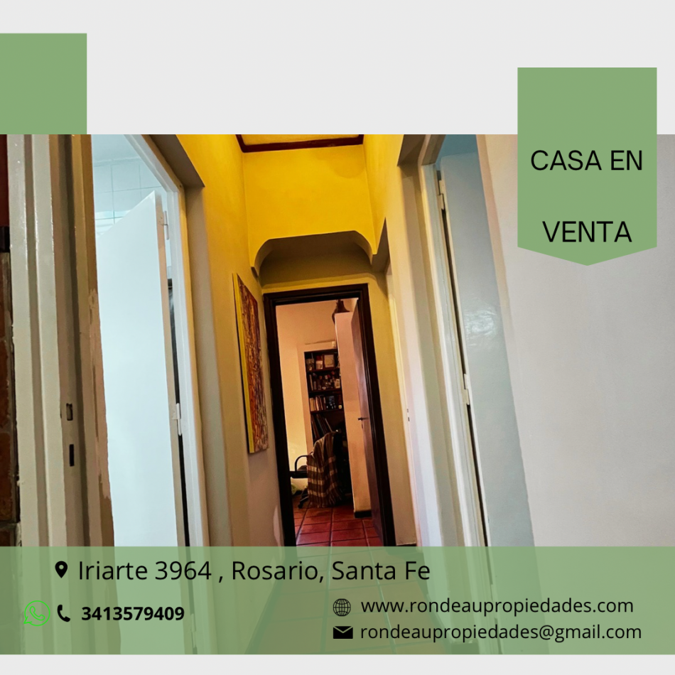 CASA DE 3 DORMITORIOS EN VENTA 