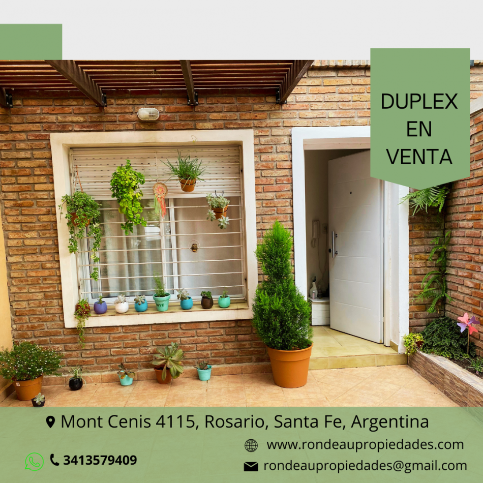 DUPLEX DE 2 DORMITORIOS EN VENTA 
