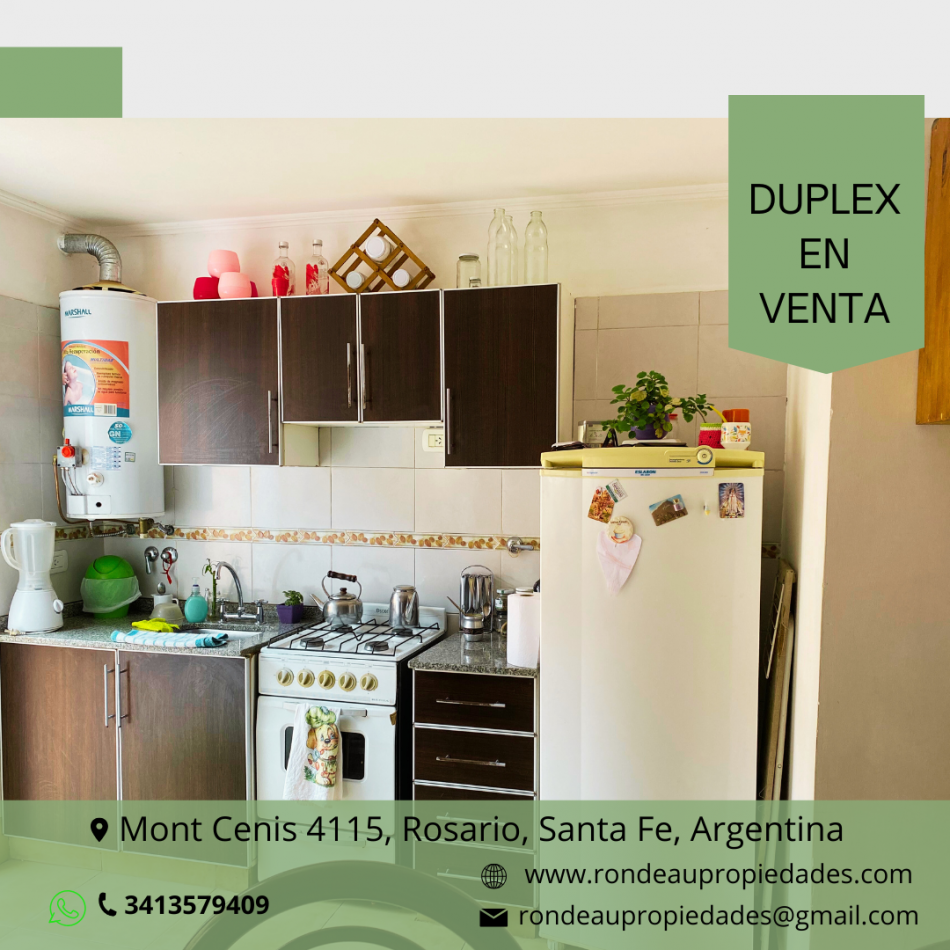 DUPLEX DE 2 DORMITORIOS EN VENTA 