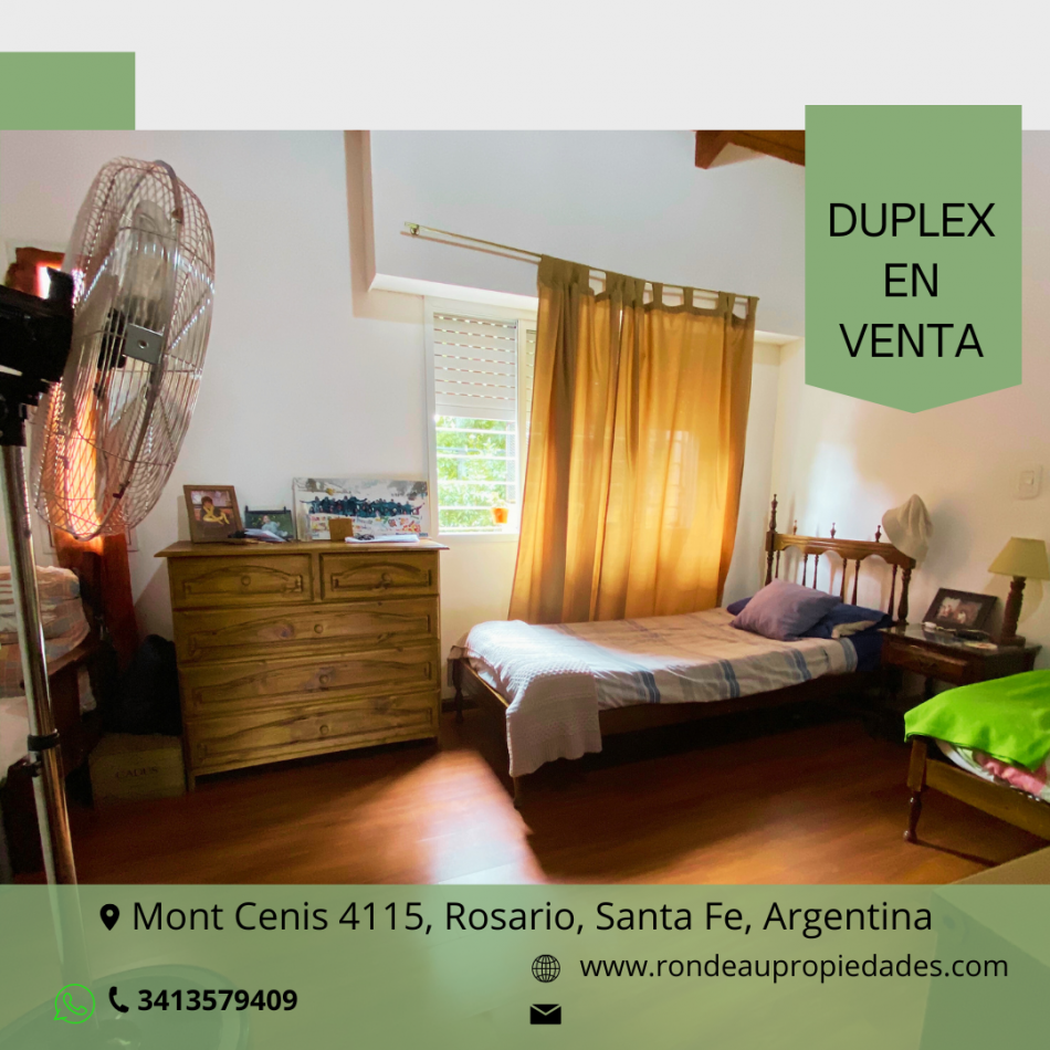 DUPLEX DE 2 DORMITORIOS EN VENTA 