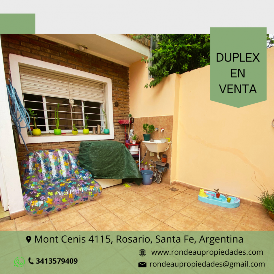 DUPLEX DE 2 DORMITORIOS EN VENTA 