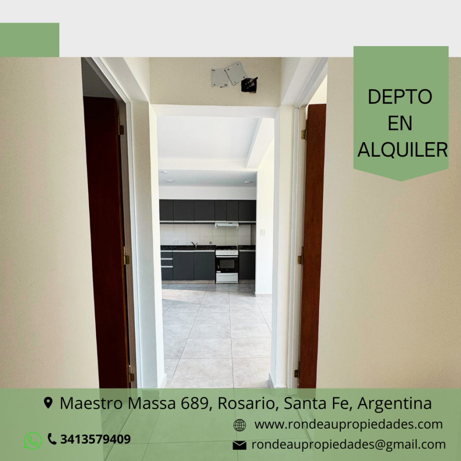 DEPARTAMENTO DE DOS DORMITORIOS CON COCHERA DOBLE