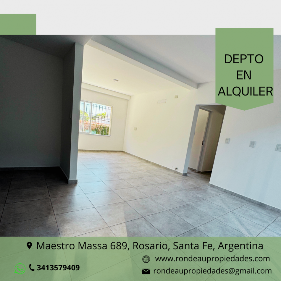 DEPARTAMENTO DE DOS DORMITORIOS CON COCHERA DOBLE