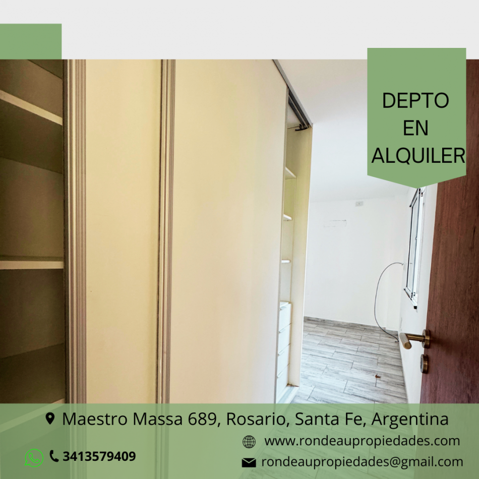 DEPARTAMENTO DE DOS DORMITORIOS CON COCHERA DOBLE