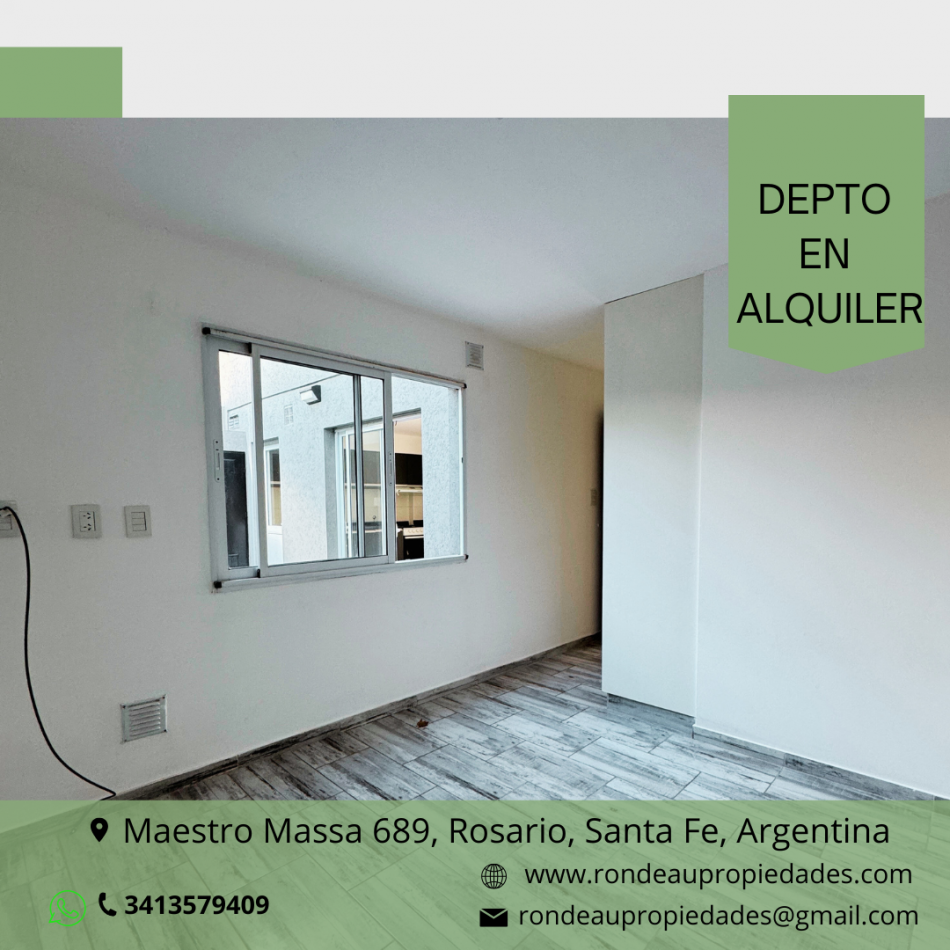 DEPARTAMENTO DE DOS DORMITORIOS CON COCHERA DOBLE