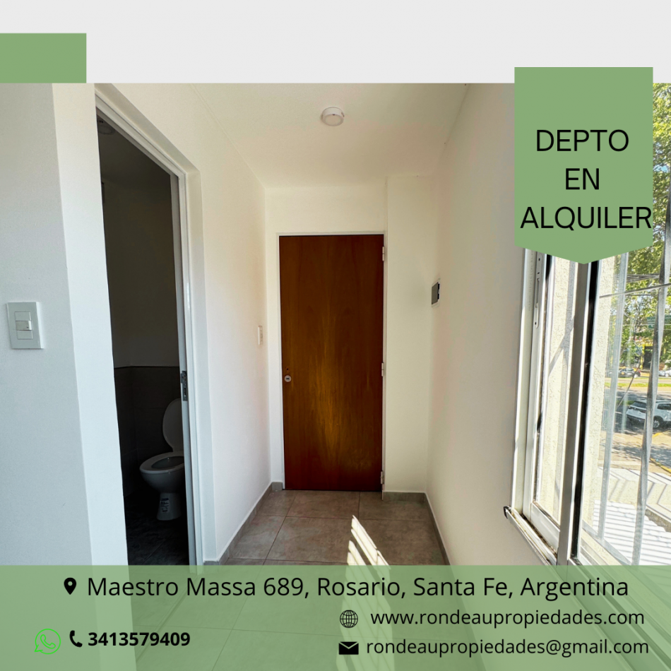 DEPARTAMENTO DE DOS DORMITORIOS CON COCHERA DOBLE