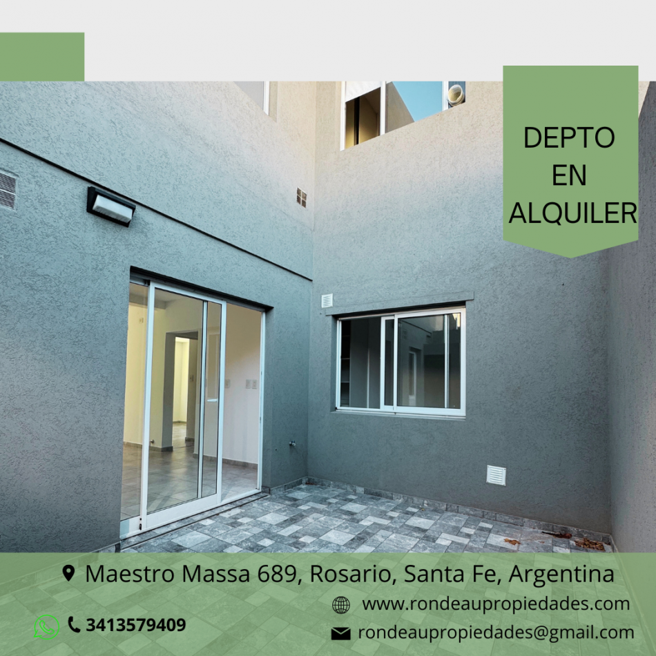 DEPARTAMENTO DE DOS DORMITORIOS CON COCHERA DOBLE