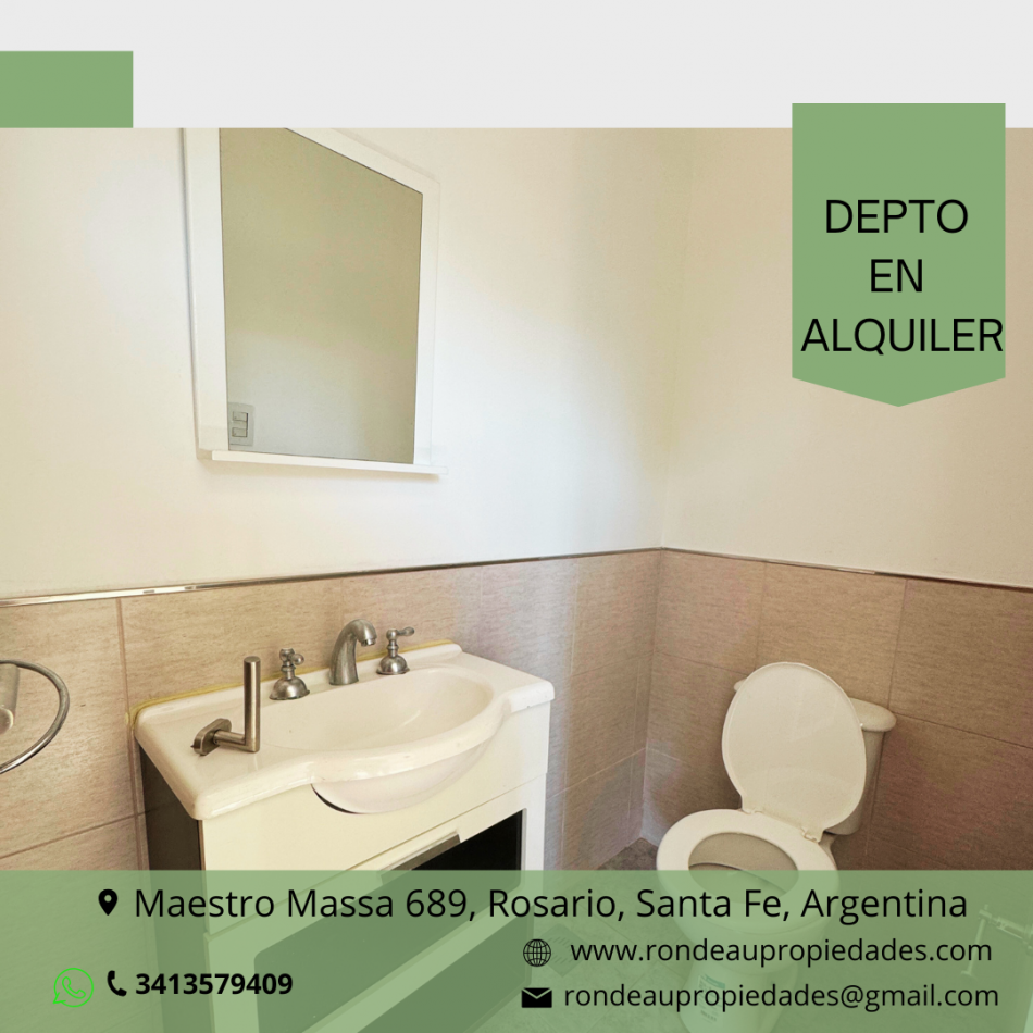DEPARTAMENTO DE DOS DORMITORIOS CON COCHERA DOBLE