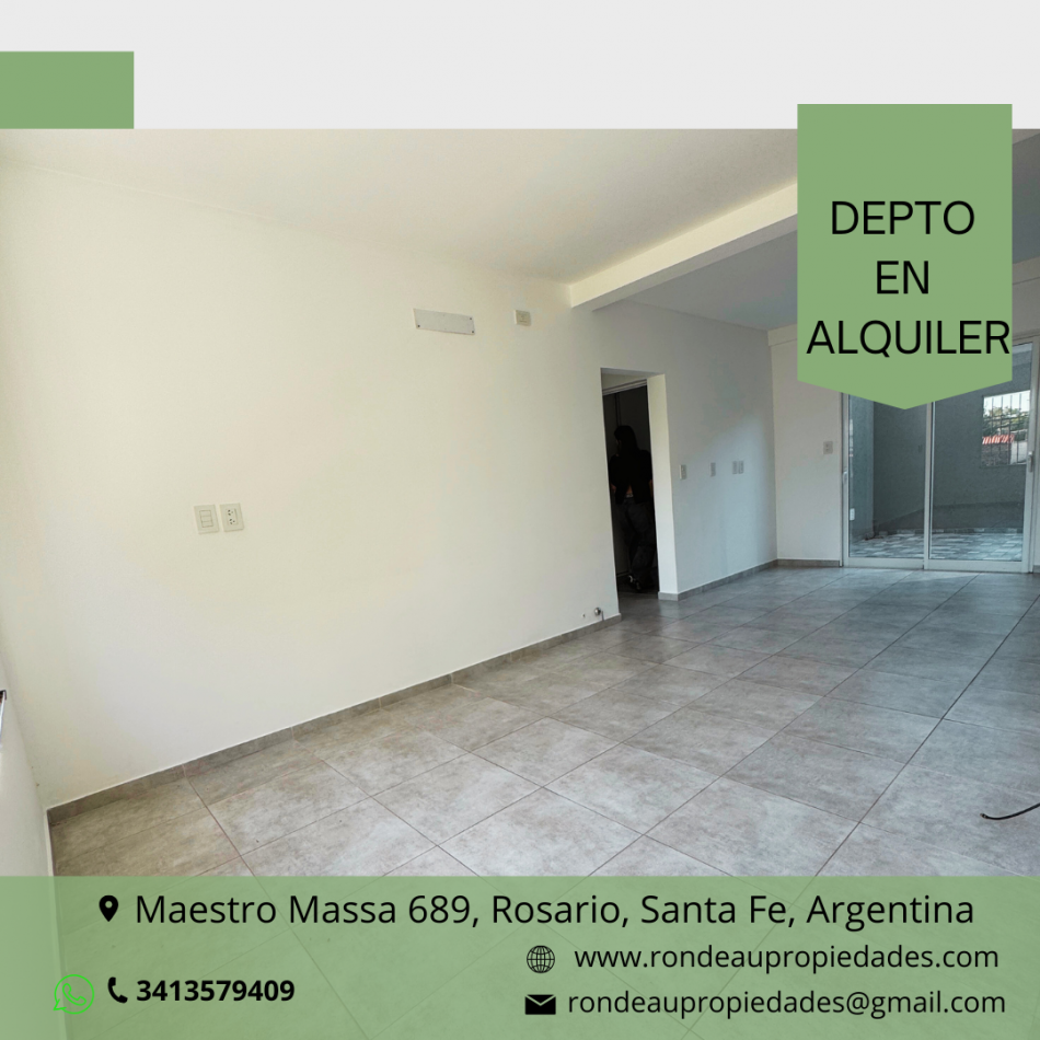 DEPARTAMENTO DE DOS DORMITORIOS CON COCHERA DOBLE