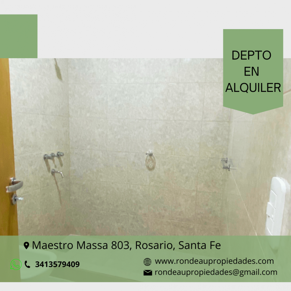 DEPARTAMENTO DE 2 DORMITORIOS CON COCHERA EN ALQUILER